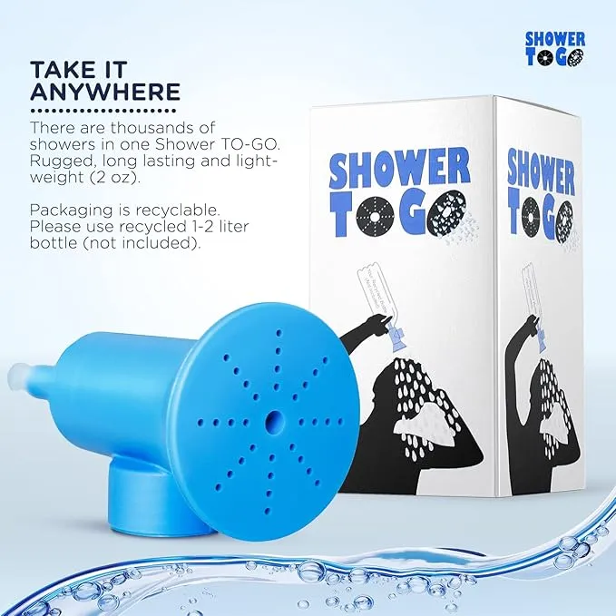 – Wearable Shower Garment, Privacy RV & Camping Shower, Surf Poncho, Shower Tent, or Portable Changing Room