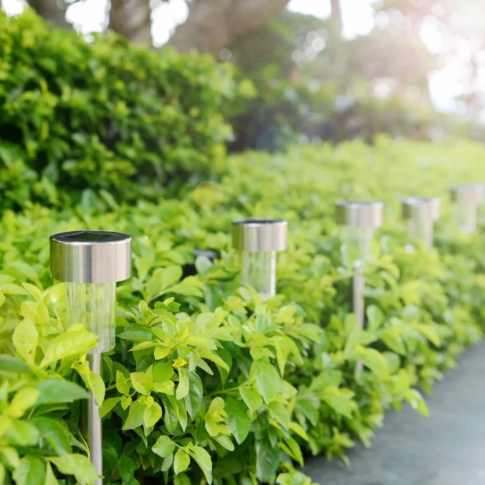 10Pcs Solar Garden Light Outdoor Solar Power Lantern Waterpoof Landscape Decoration Lighting