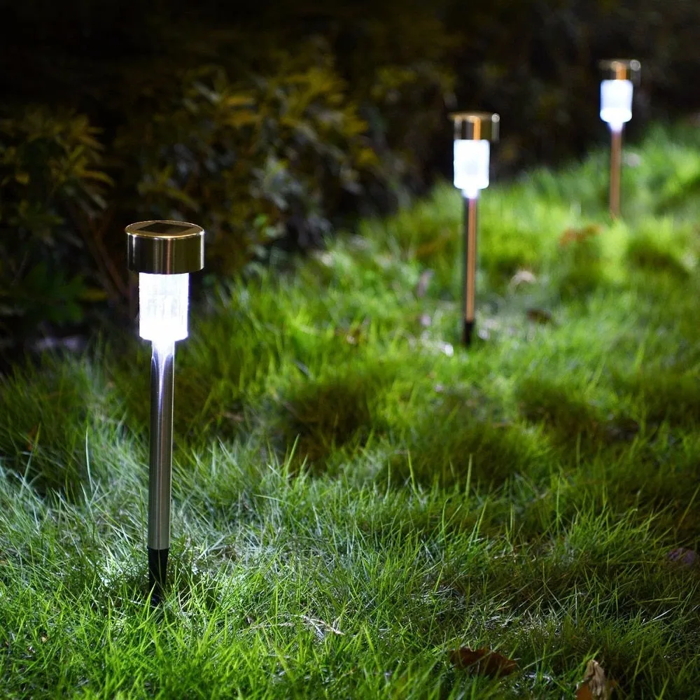 10Pcs Solar Garden Light Outdoor Solar Power Lantern Waterpoof Landscape Decoration Lighting