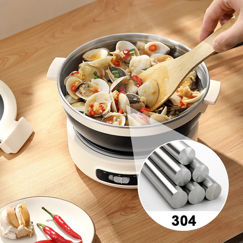 1.2L Portable Foldable Electric Pot with Overheat Protection🔥Free Shipping🔥