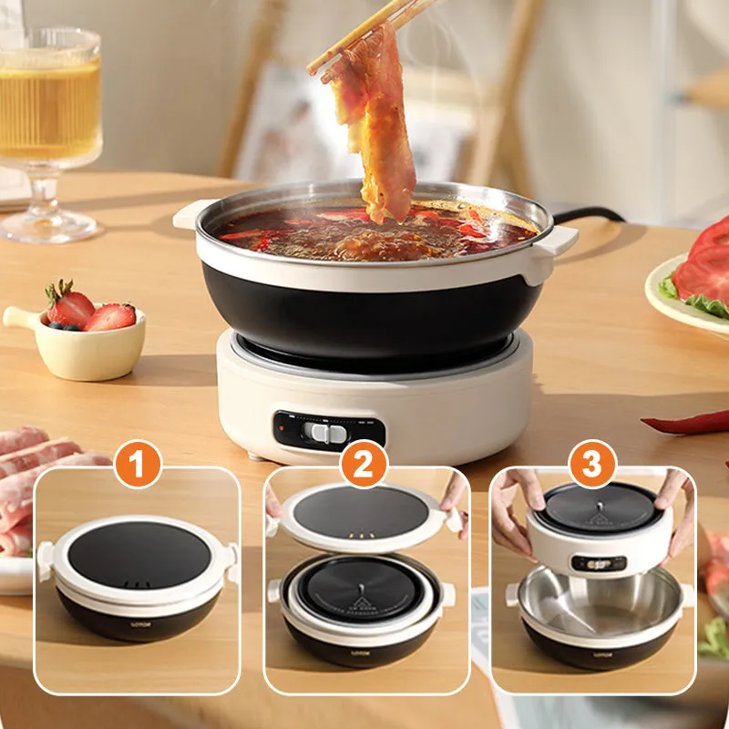 1.2L Portable Foldable Electric Pot with Overheat Protection🔥Free Shipping🔥