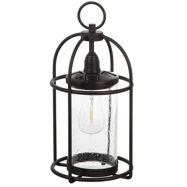 14" Edison Solar LED Lantern