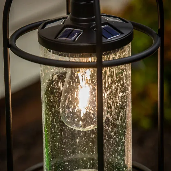 14" Edison Solar LED Lantern