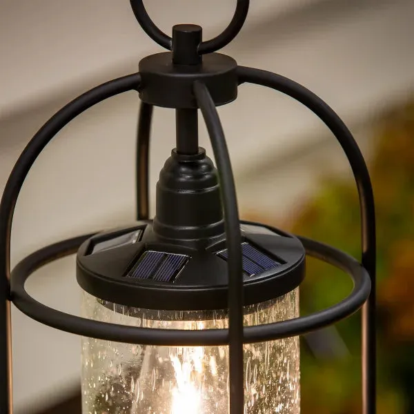 14" Edison Solar LED Lantern