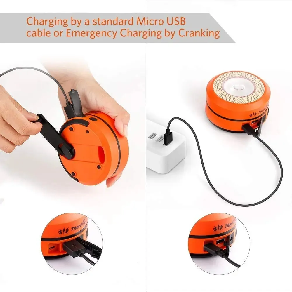 2 PCS Camping Light Solar Rechargable Foldable Portable Lantern Power Bank Waterproof Flashlight Solar Lamp Camp Outdoor