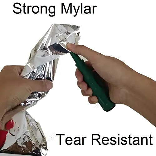 2pcs Emergency Sleeping Bags | Portable Emergency Blanket Survival Gear