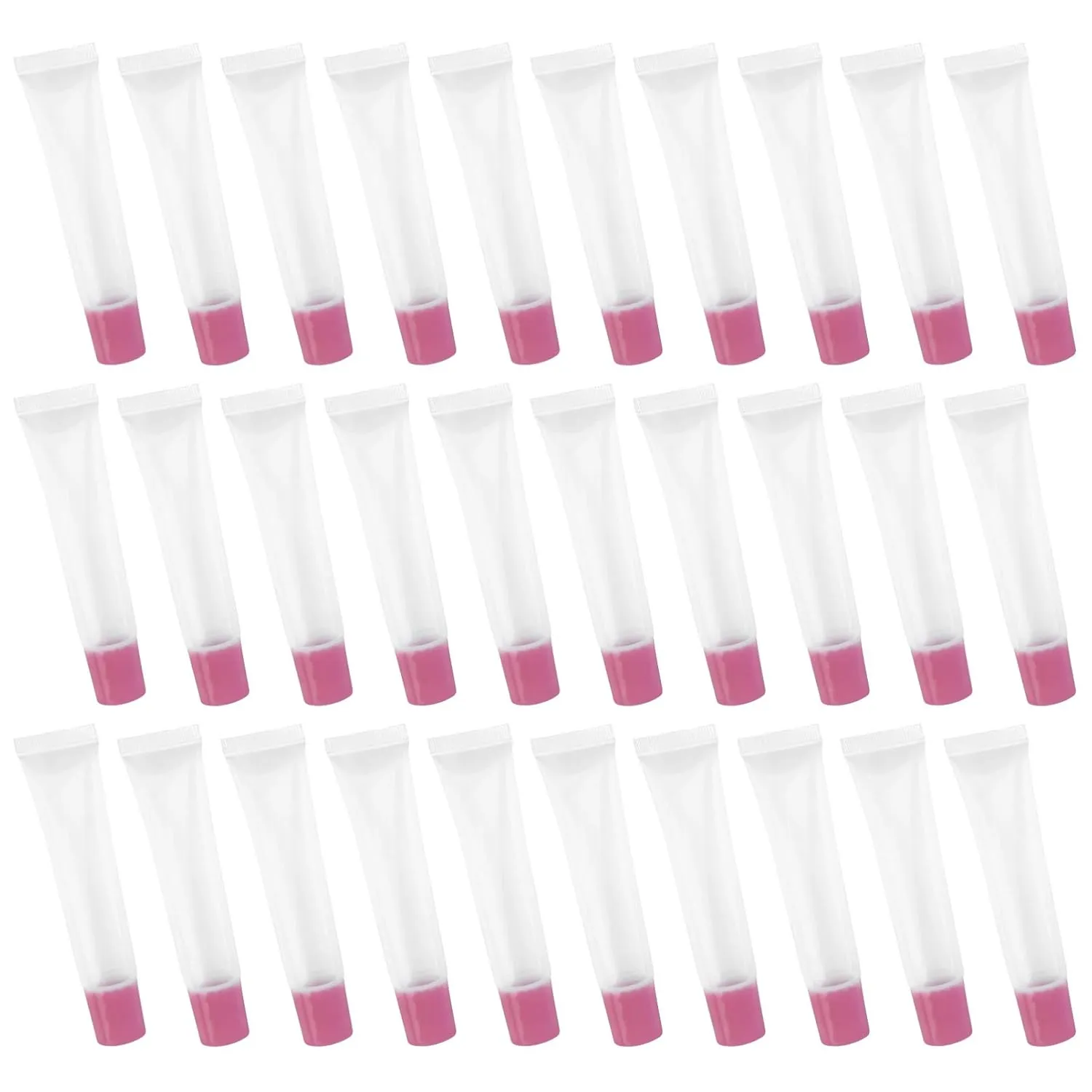 50pcs Lip Gloss Lip Glaze Tube Lip Balm Lip Tint Lipgloss Lip Gloss Wand Tubes Empty Lip Gloss Tubes near Me Clear Lip Cosmetic Container Lip Gloss Squeeze Tube Lip Gloss Bottle