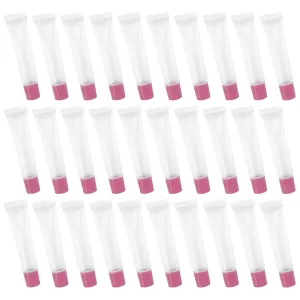 50pcs Lip Gloss Lip Glaze Tube Lip Balm Lip Tint Lipgloss Lip Gloss Wand Tubes Empty Lip Gloss Tubes near Me Clear Lip Cosmetic Container Lip Gloss Squeeze Tube Lip Gloss Bottle