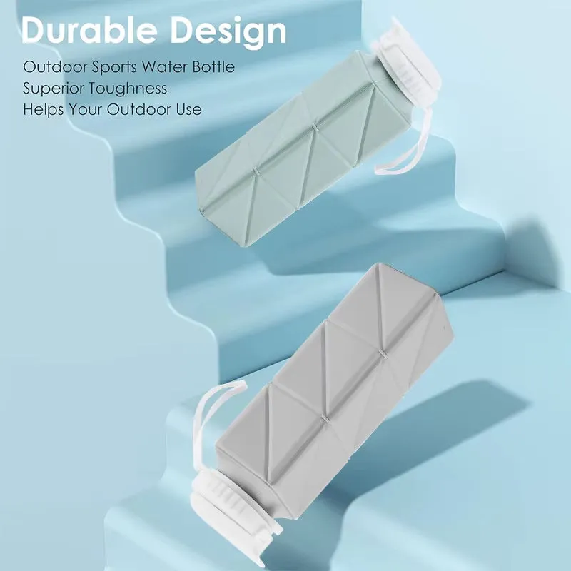 620ml Collapsible Water Bottle - Leakproof & Foldable