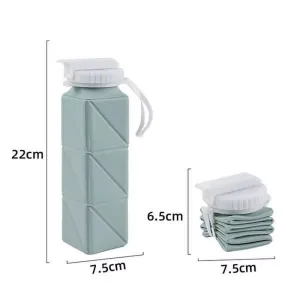 620ml Collapsible Water Bottle - Leakproof & Foldable