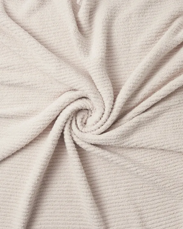7AM - Ribbed Blanket Fuzzy