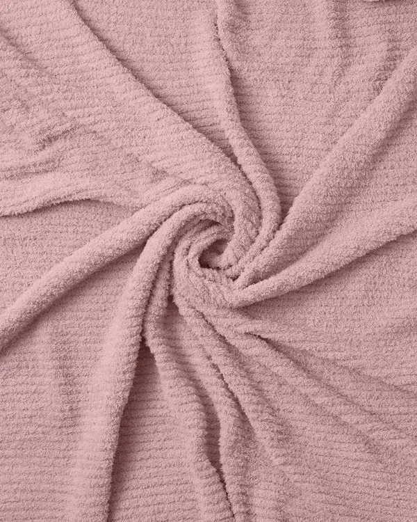 7AM - Ribbed Blanket Fuzzy