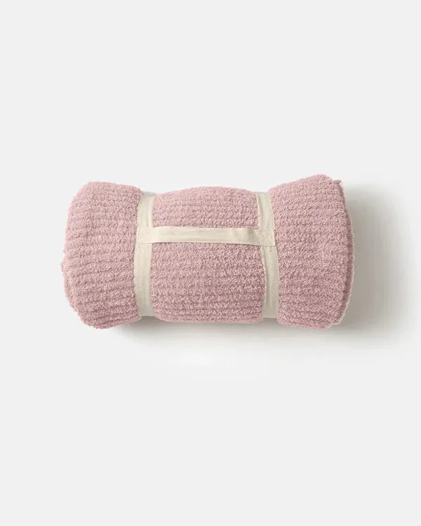 7AM - Ribbed Blanket Fuzzy
