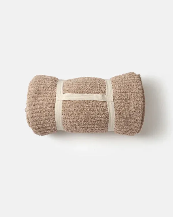7AM - Ribbed Blanket Fuzzy