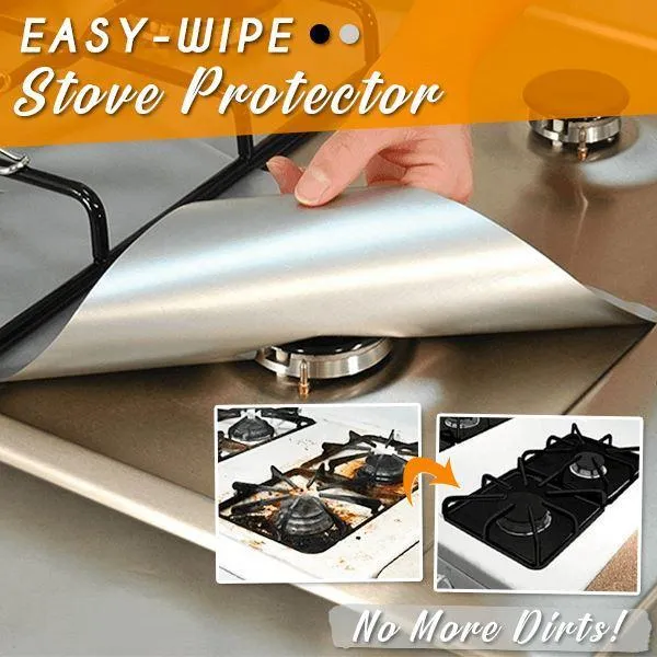 8pcs Reusable Stove Burner Covers, Anti-Dust/Oil Washable Gas Range Protectors
