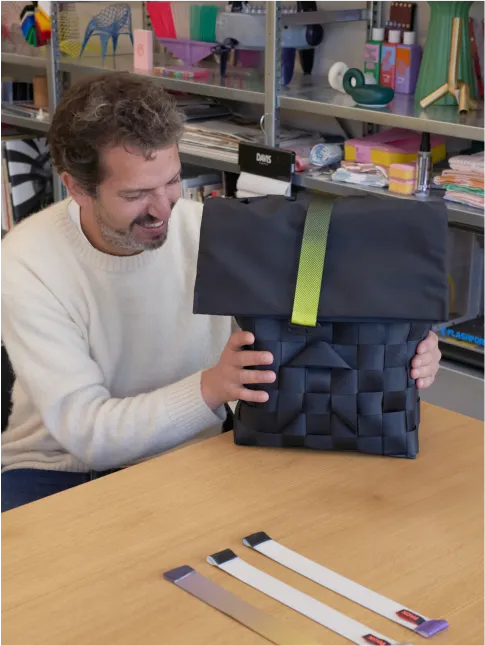 A301 2IN1 ROLLTOP BASKET BACKPACK - BUILT BY LEX POTT
