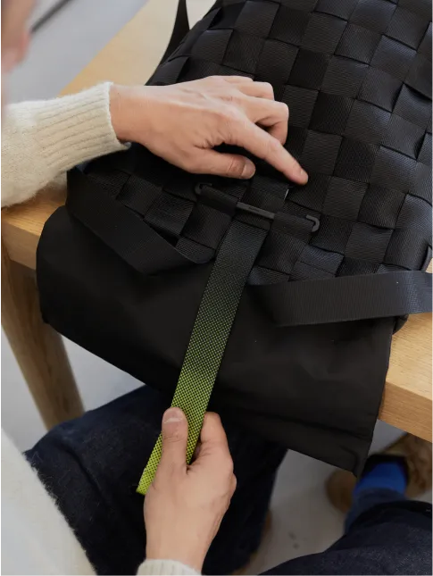 A301 2IN1 ROLLTOP BASKET BACKPACK - BUILT BY LEX POTT