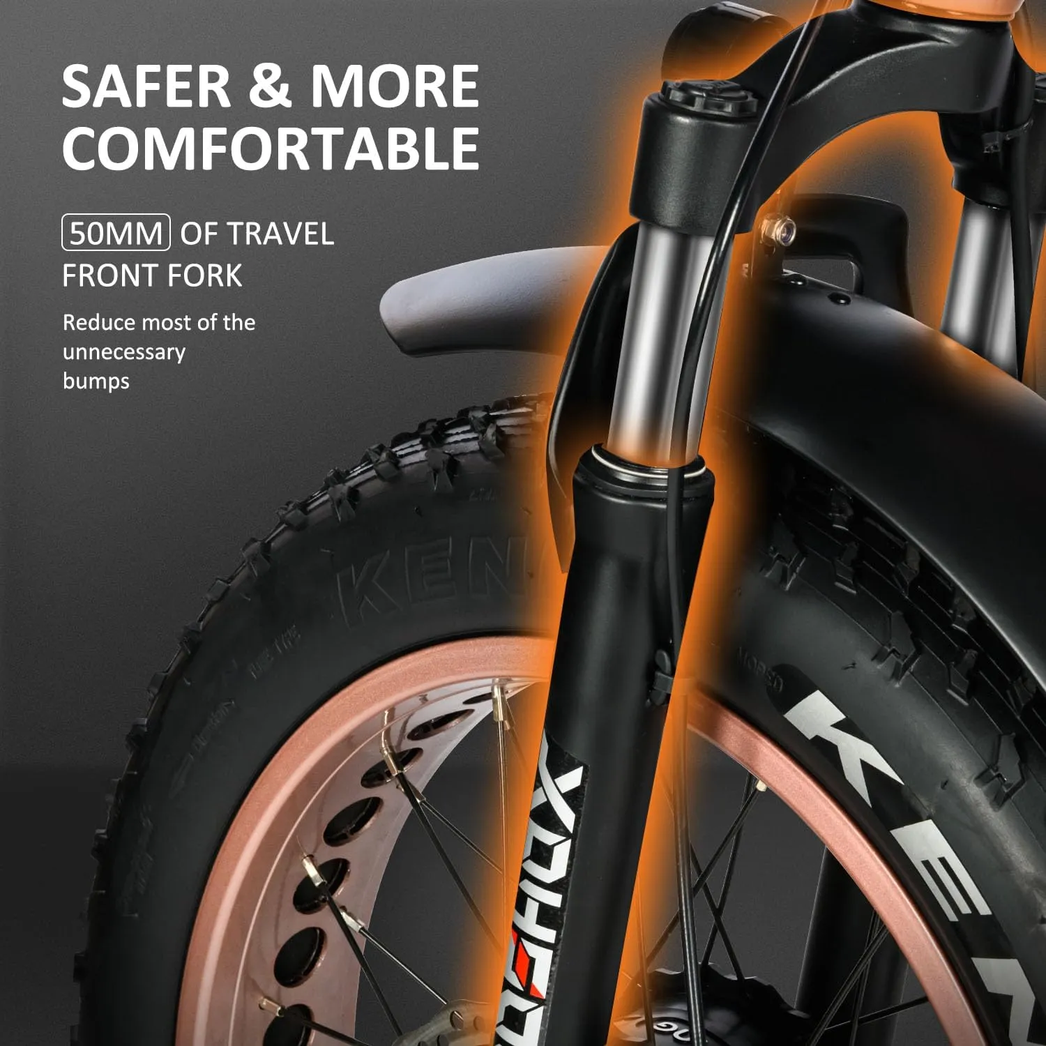 ADDMOTOR TRIKETAN M-330 Electric Trike for Adults, 750W Rear Motor Electric Tricycle, 450lbs, 48V 20Ah 85MI 3 Wheel Electric Bike for Seniors, Fat Tire E-Trike with Parking Brake & Differential