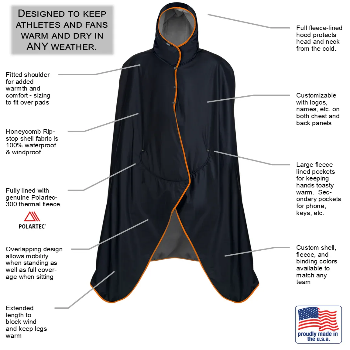 AFA Fillies Sideline Cape