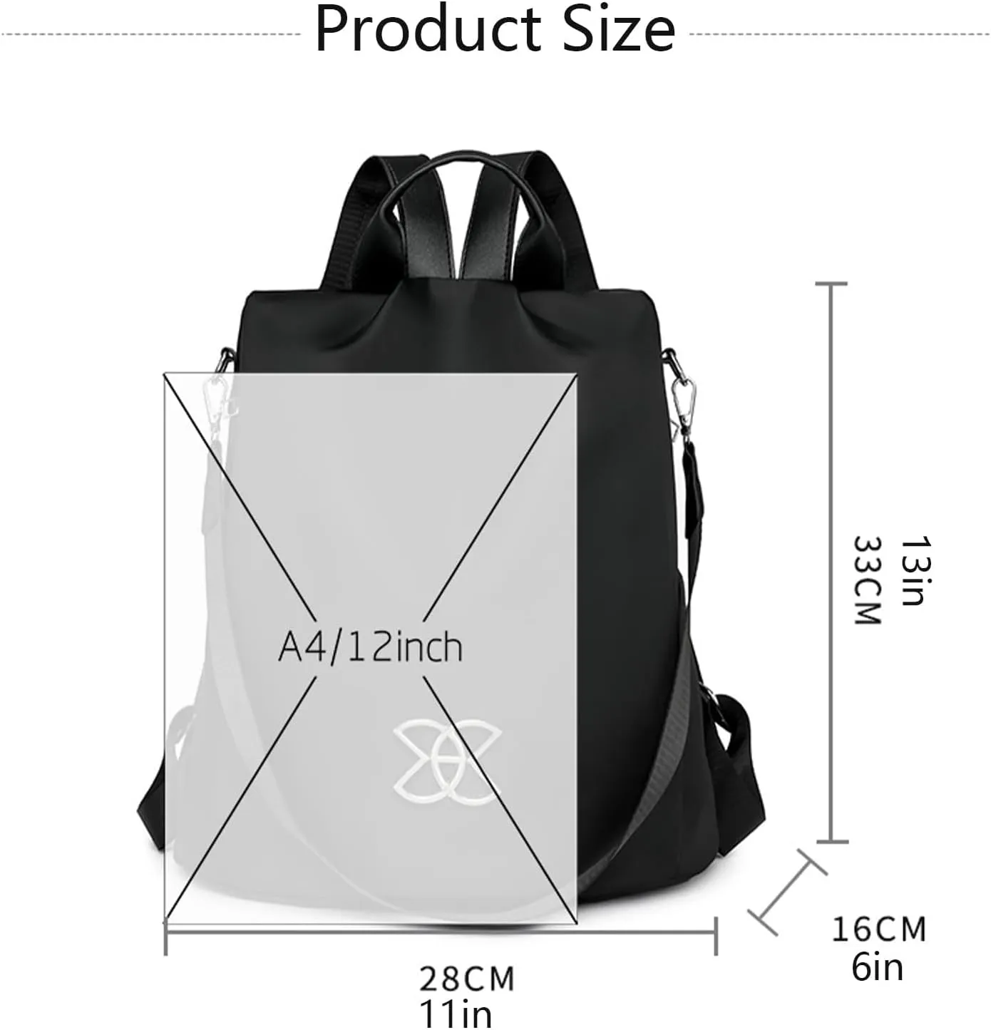 Anti-Theft Large Capacity Backpack, Leisure Shoulder Bag, Antitheft Backpack Crossbody Lightweight Travel,for outdoor leisure (Multicolor)
