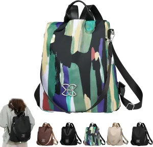 Anti-Theft Large Capacity Backpack, Leisure Shoulder Bag, Antitheft Backpack Crossbody Lightweight Travel,for outdoor leisure (Multicolor)