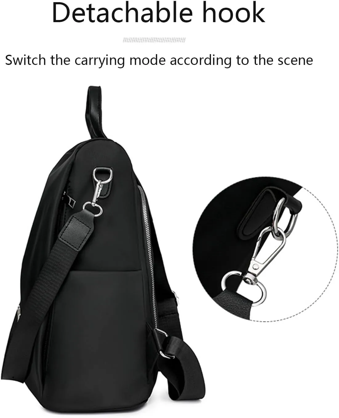 Anti-Theft Large Capacity Backpack, Leisure Shoulder Bag, Antitheft Backpack Crossbody Lightweight Travel,for outdoor leisure (Multicolor)