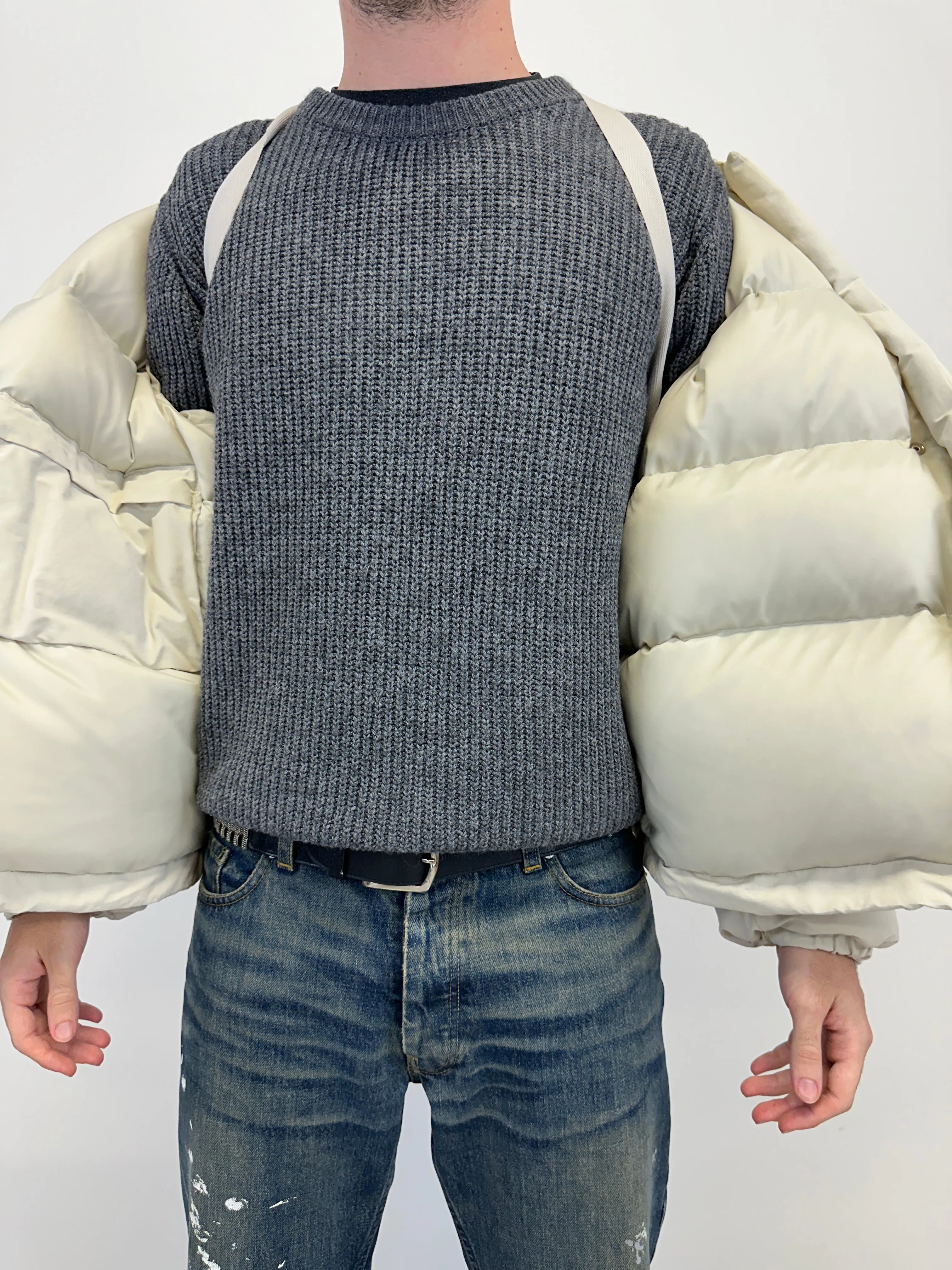 AW1999 Helmut Lang Backpack Goose Down Puffer Jacket