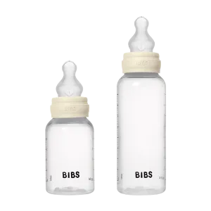 Baby BPA-Free PP Bottle Grow and Flow set 5oz/9oz Silicone - Ivory