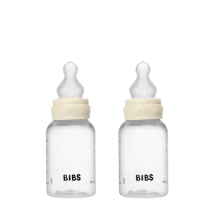 Baby BPA-Free PP Bottle Set 5oz 2 Pack Silicone - Ivory