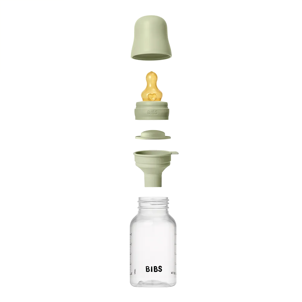 Baby BPA-Free PP Bottle Set 5oz Latex - Sage