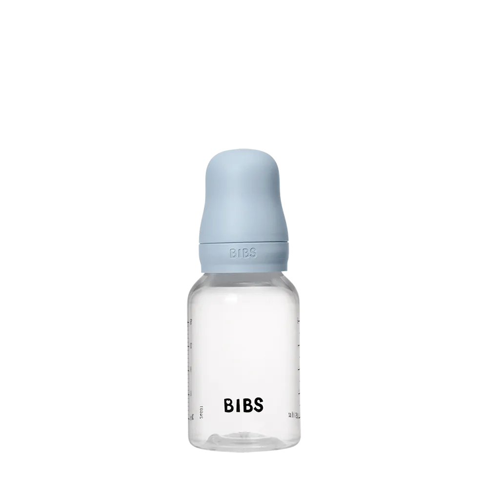 Baby BPA-Free PP Bottle Set 5oz Silicone - Baby Blue