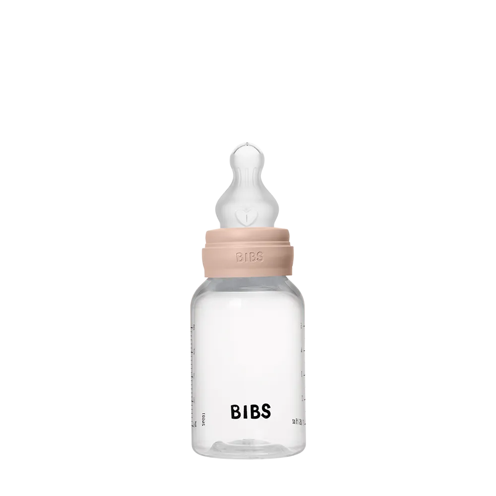 Baby BPA-Free PP Bottle Set 5oz Silicone - Blush