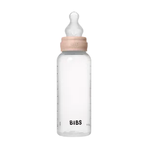 Baby BPA-Free PP Bottle Set 9oz Silicone - Blush