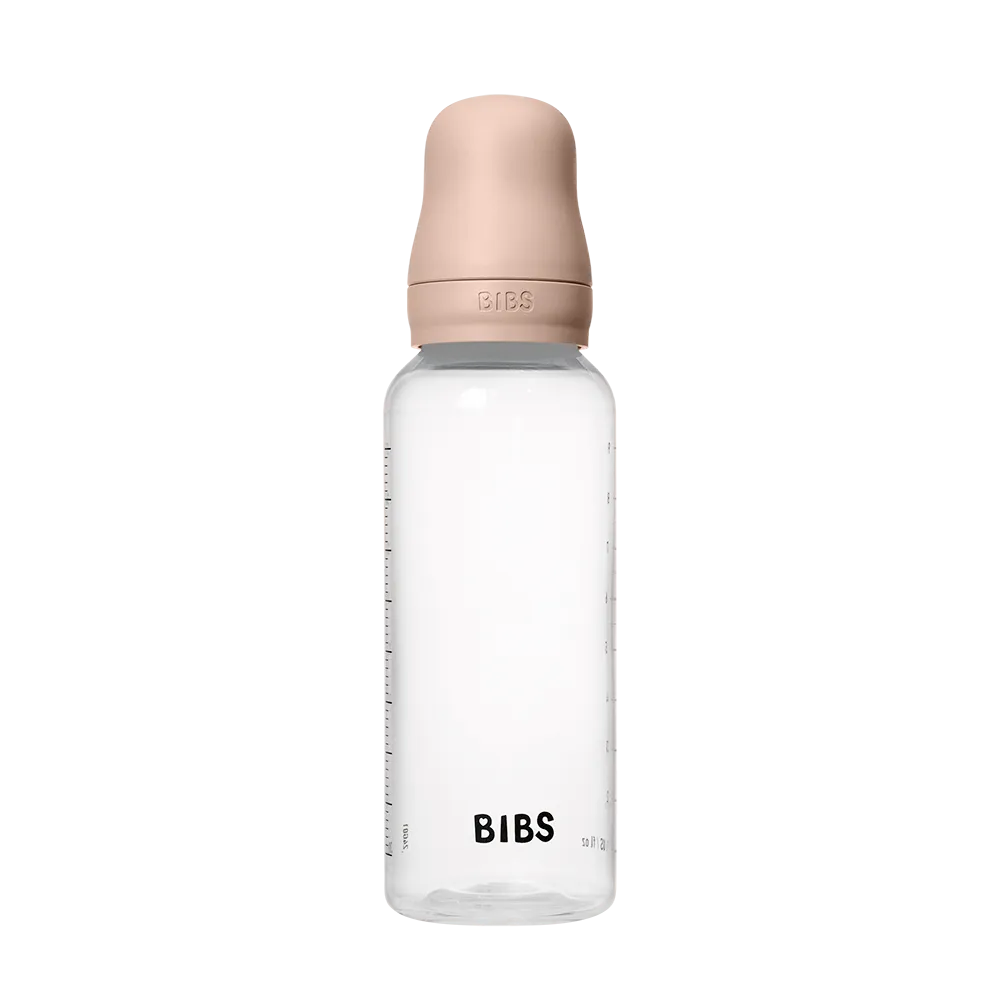 Baby BPA-Free PP Bottle Set 9oz Silicone - Blush