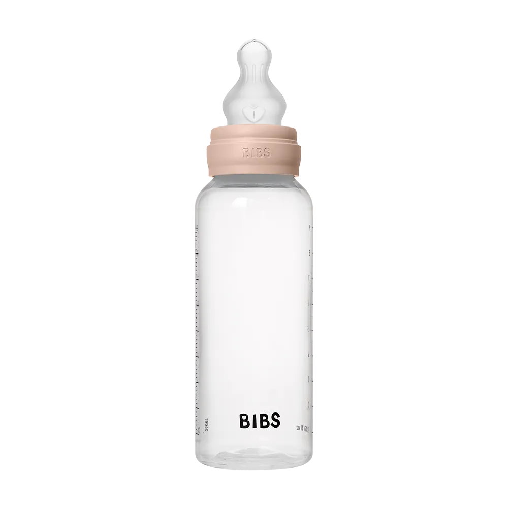 Baby BPA-Free PP Bottle Set 9oz Silicone - Blush