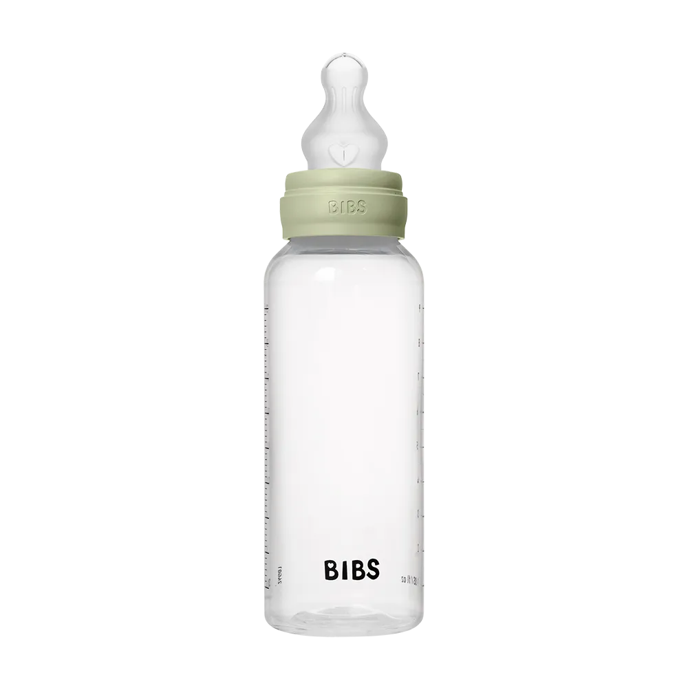 Baby BPA-Free PP Bottle Set 9oz Silicone - Sage