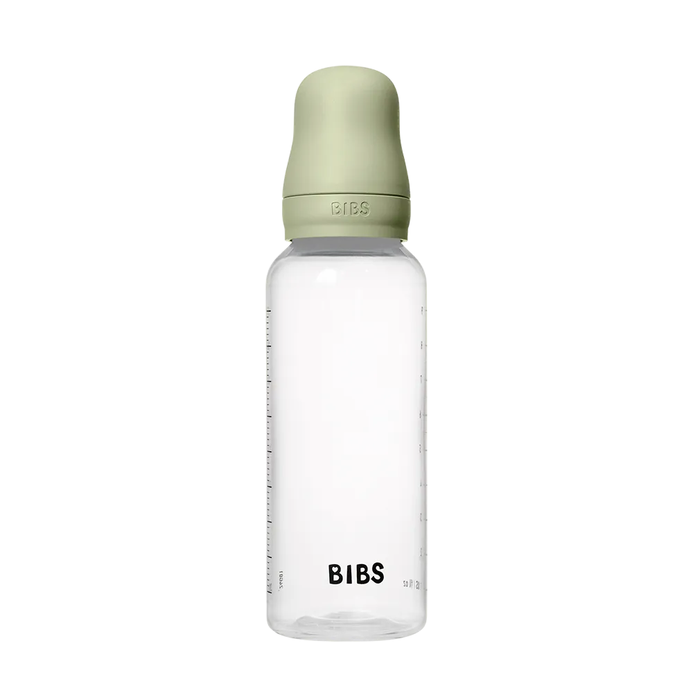 Baby BPA-Free PP Bottle Set 9oz Silicone - Sage