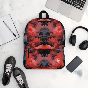 Backpack - Ethereal Crimson Flow - Dark