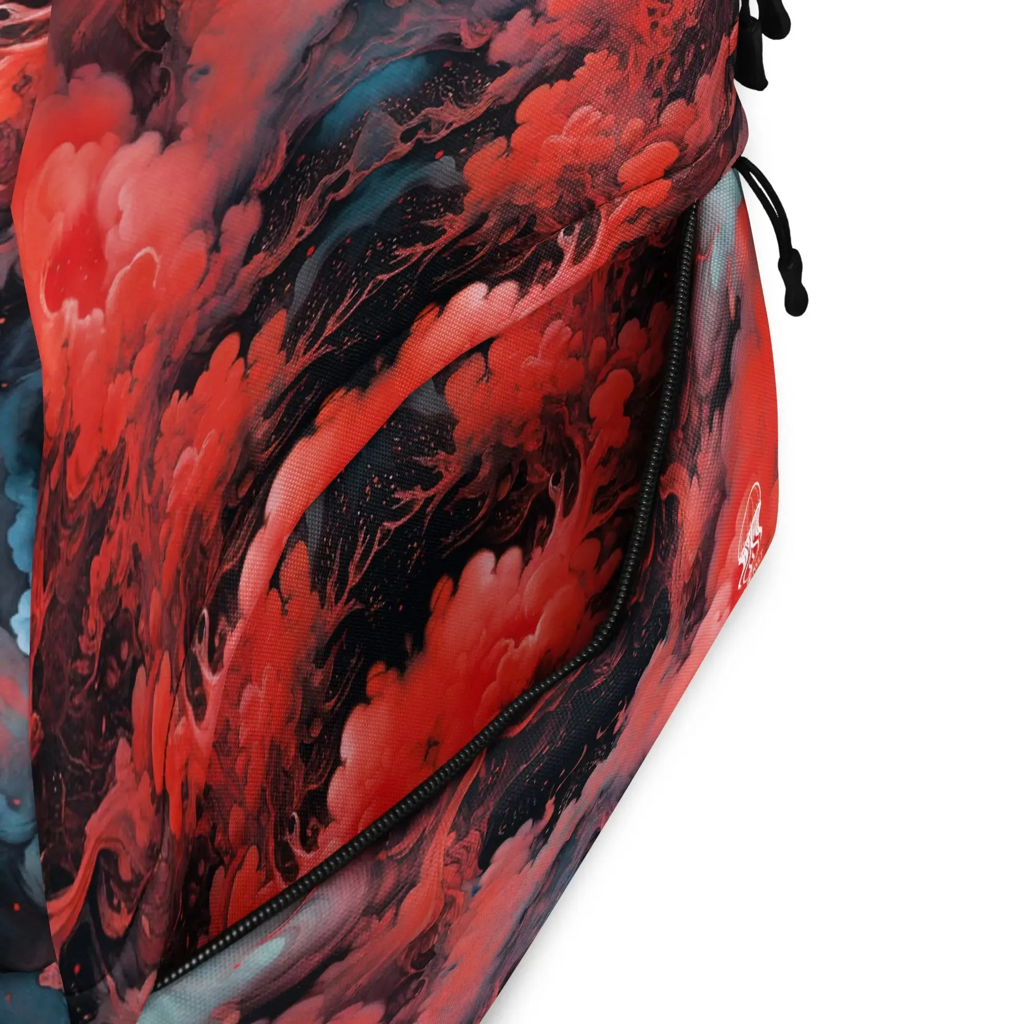 Backpack - Ethereal Crimson Flow - Dark