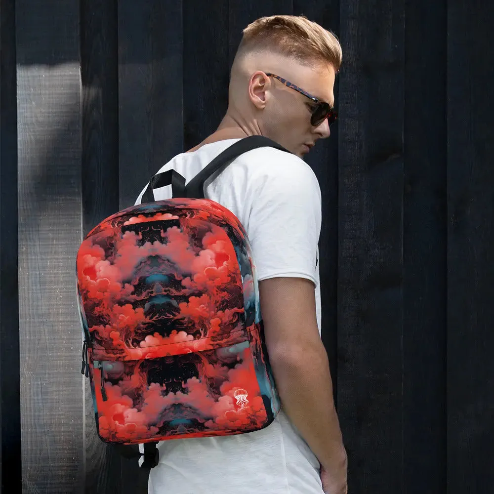 Backpack - Ethereal Crimson Flow - Dark
