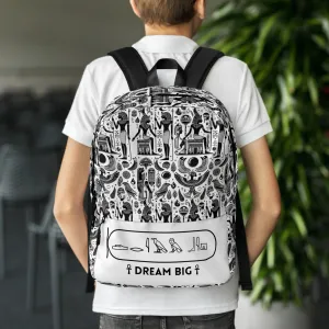 Backpack Specialized items Egyptian Cartouche Ultimate Dream Big Style