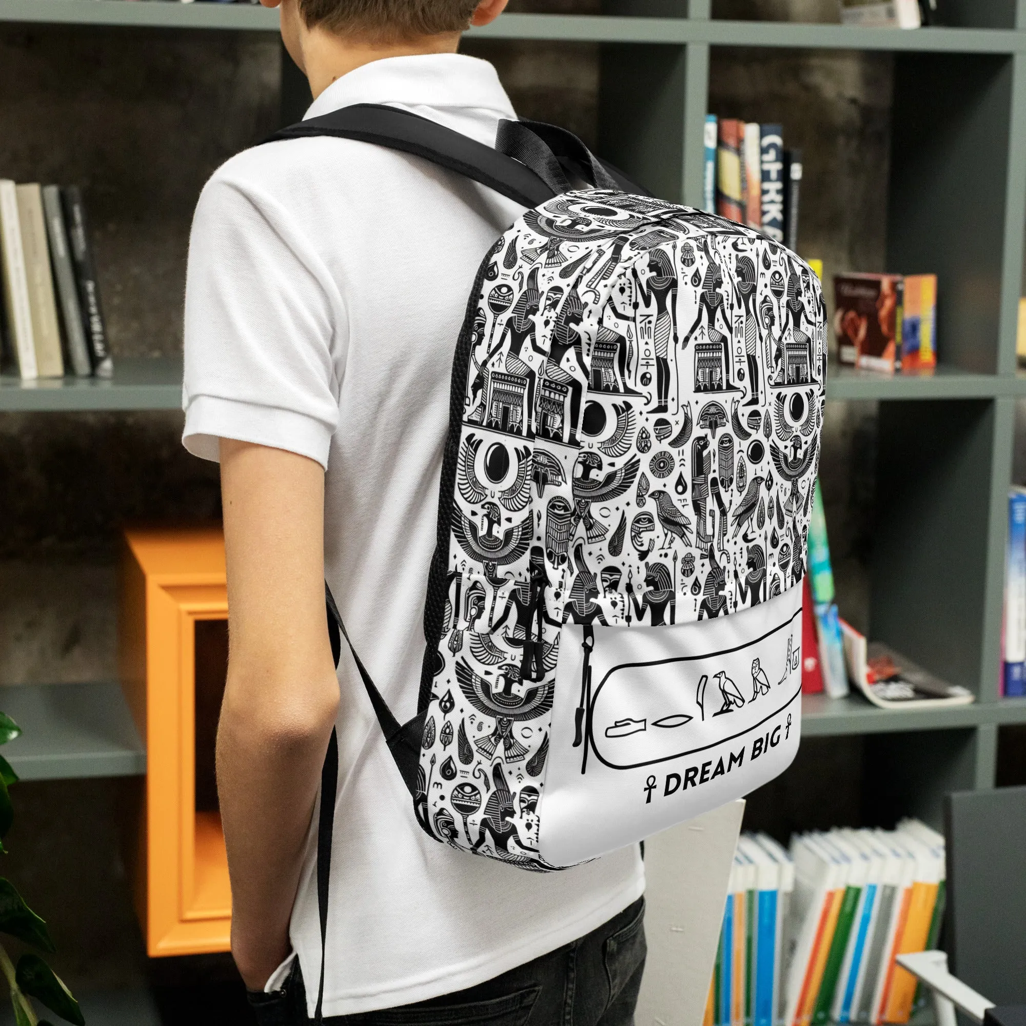 Backpack Specialized items Egyptian Cartouche Ultimate Dream Big Style