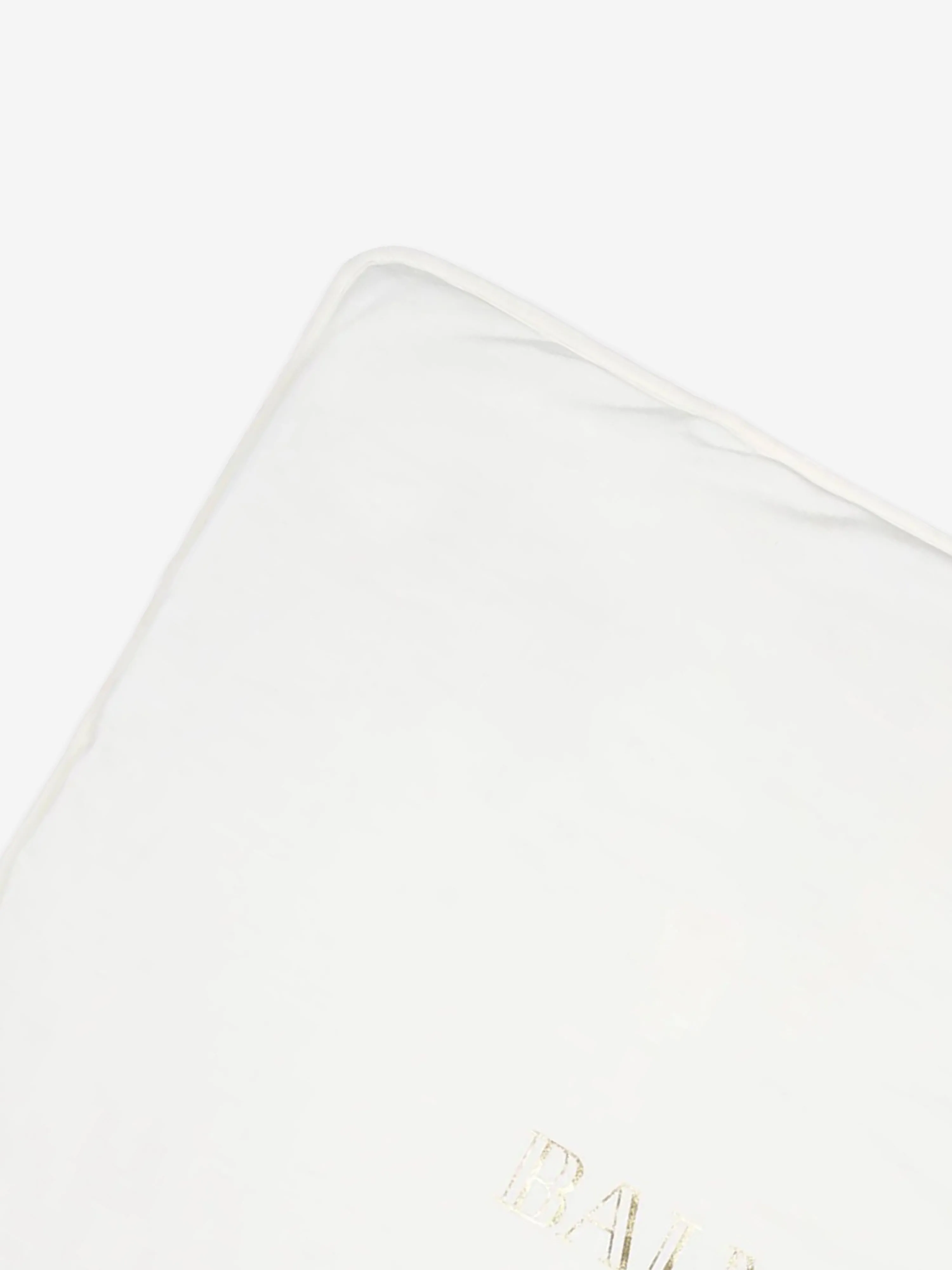 Balmain Baby Paris Logo Blanket in Ivory