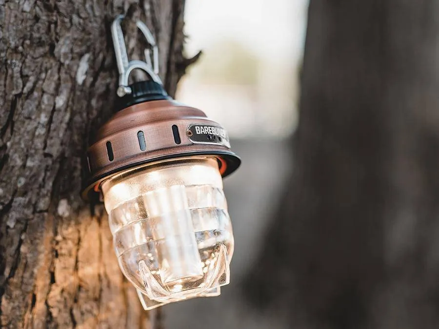 Barebones Beacon Hanging Lantern Light (Slate Grey)