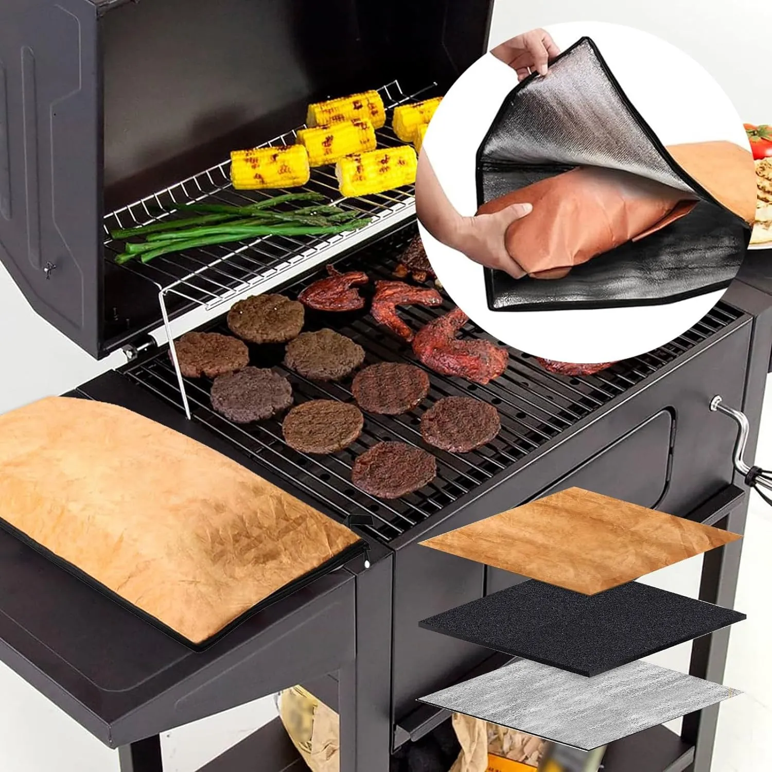 BBQ Blanket Meat Insulated Resting Bag