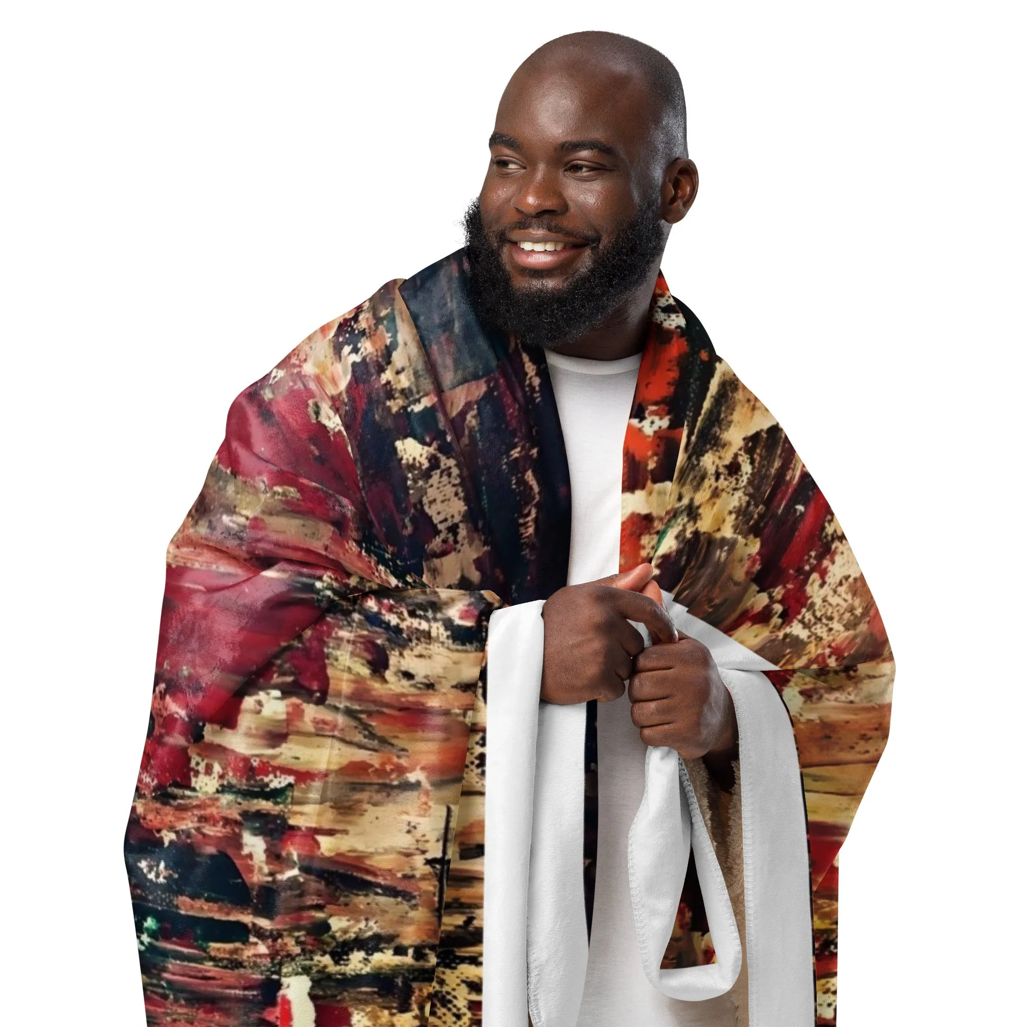 BEAUTIFUL MIND Sherpa Blanket