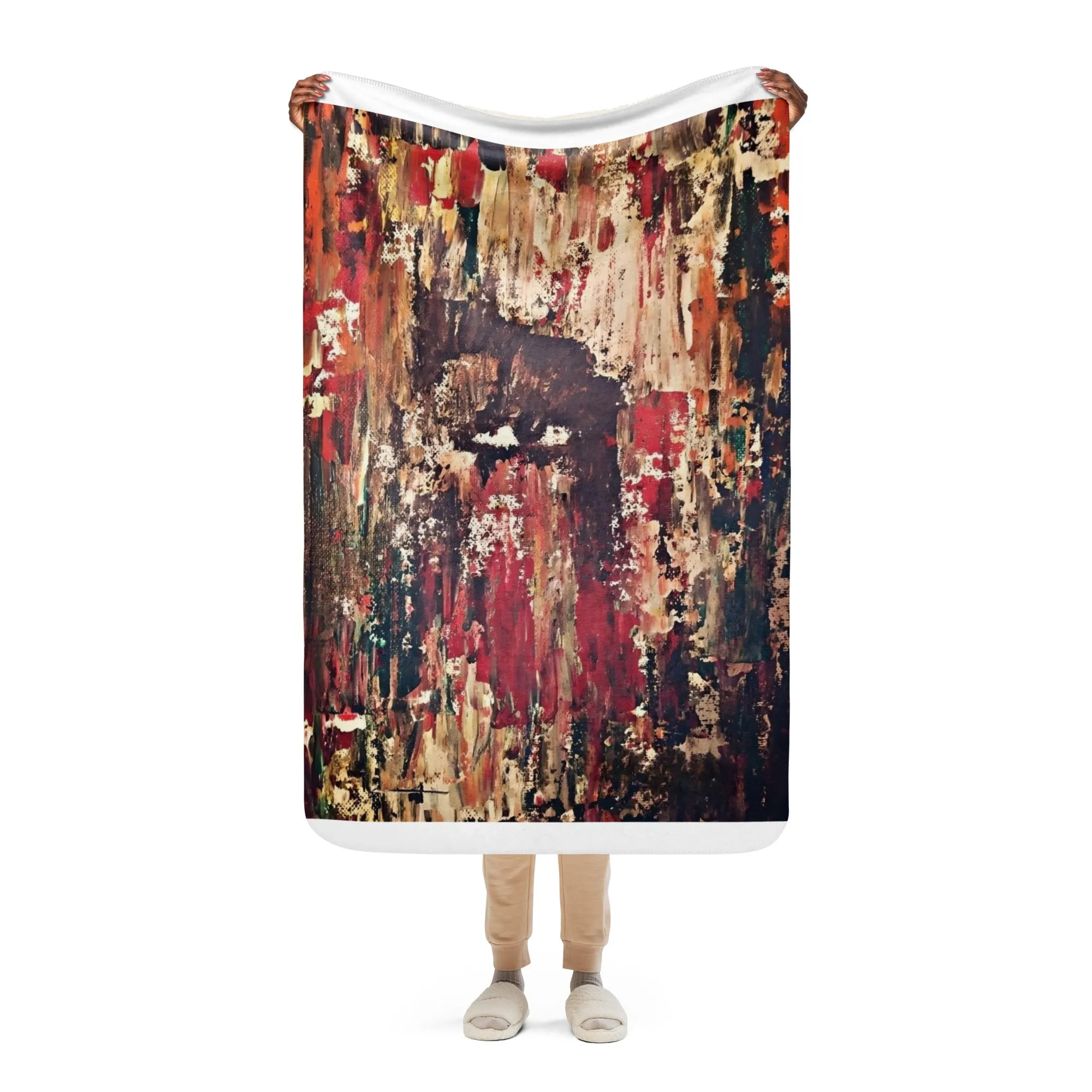 BEAUTIFUL MIND Sherpa Blanket