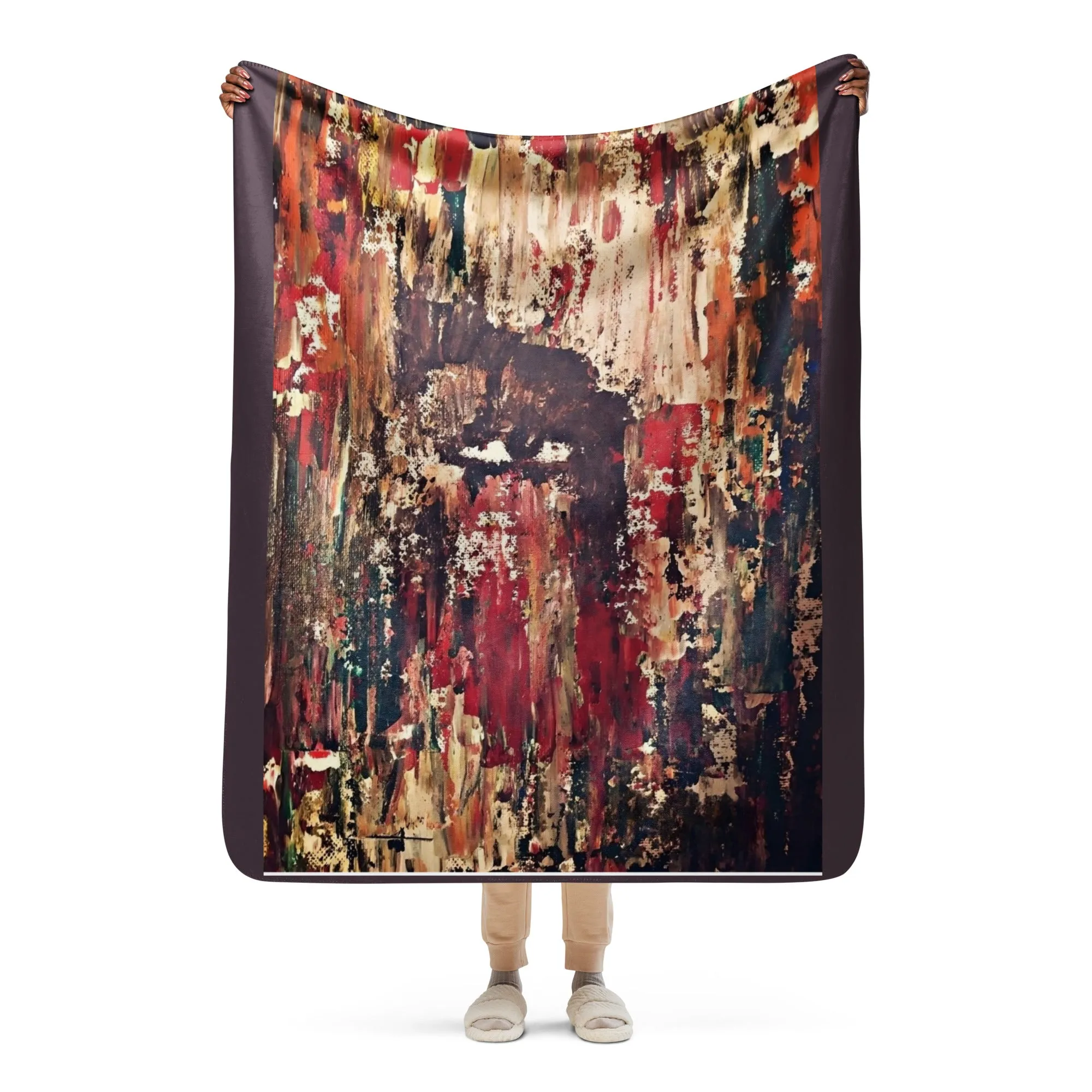 BEAUTIFUL MIND Sherpa Blanket