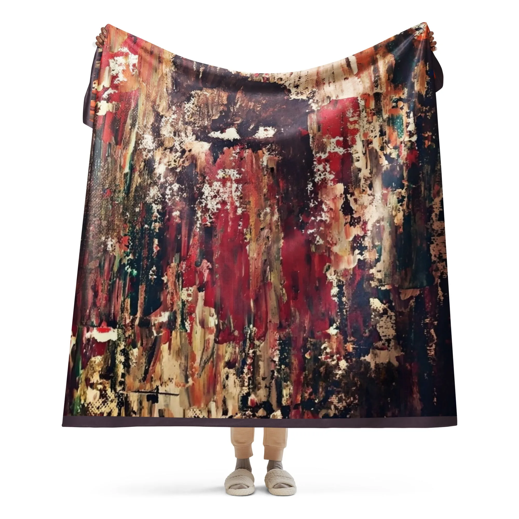 BEAUTIFUL MIND Sherpa Blanket