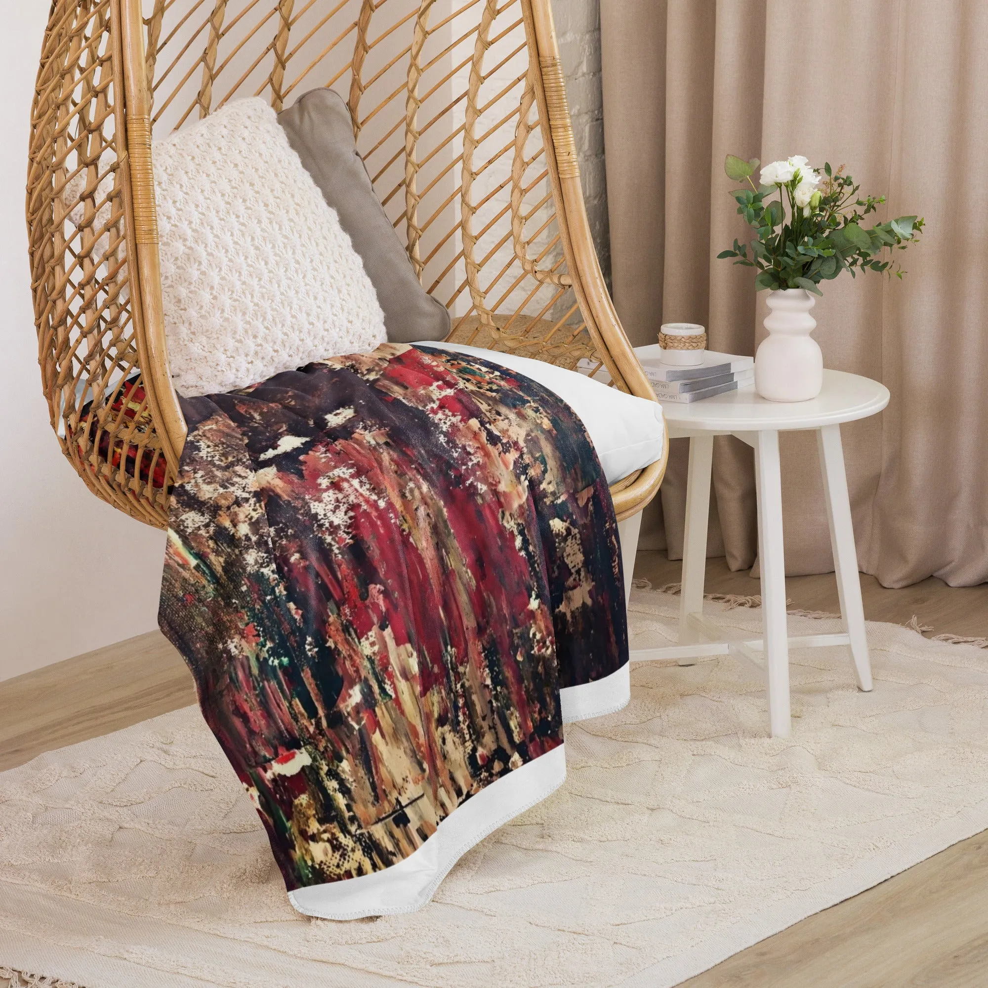 BEAUTIFUL MIND Sherpa Blanket